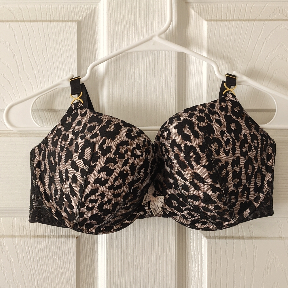 Cheetah Print "Very Sexy Padded Demi"